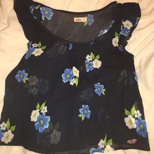 Sheer Hollister shirt